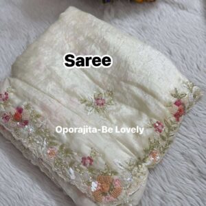 Home Soft shinny silk saree with unstitched blouse